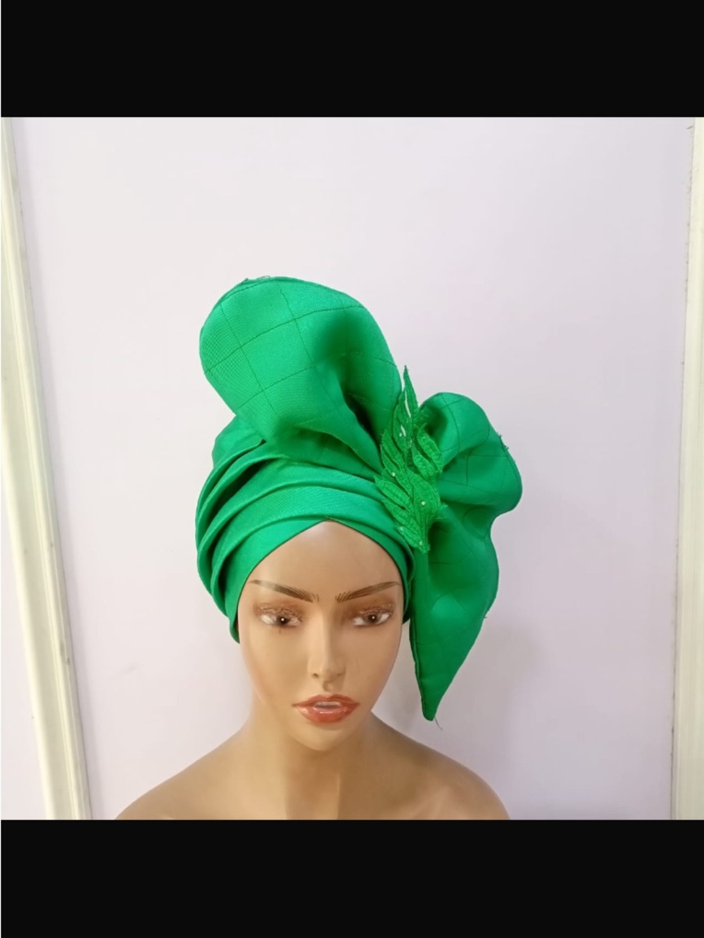 Elegant Green Headwrap with Decorative Bow - Women Accessories - Picture 1 of 1
